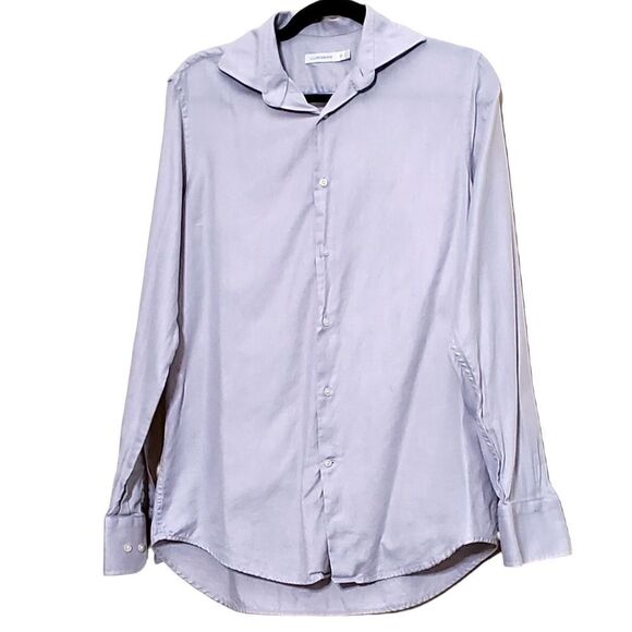 J. Lindeberg Mens Sand Cotton Button Down Shirt Size 38 - Picture 1 of 11